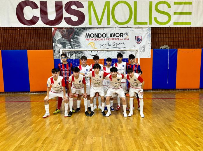 Calcio a 5, Circolo La Nebbia Cus Molise, l’under 19 cade in casa contro la Tombesi