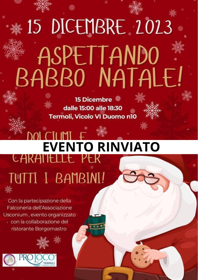 Termoli, “Borgo di Santa Claus” rinviato a causa maltempo