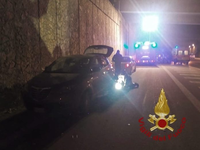 Campobasso, tamponamento tra due auto: un ferito lieve