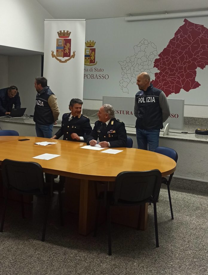Arrestati dalla Squadra Mobile due pregiudicati isernini per furti nei negozi di Campobasso. Il comandante Graziano: un handicap le poche telecamere in città