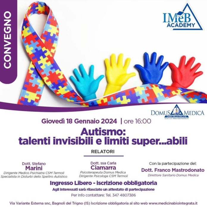 “Autismo: talenti invisibili e limiti super…abili”