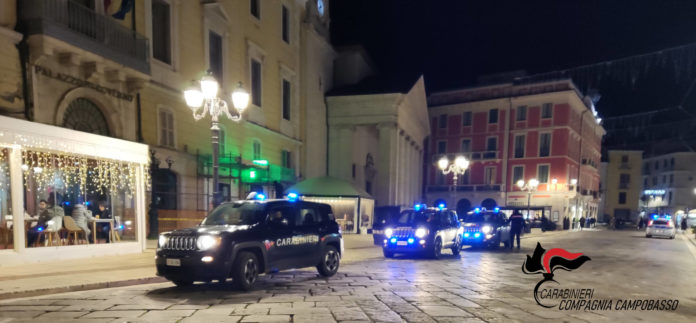 Campobasso – Spaccio, controlli straordinari dei Carabinieri nel fine settimana