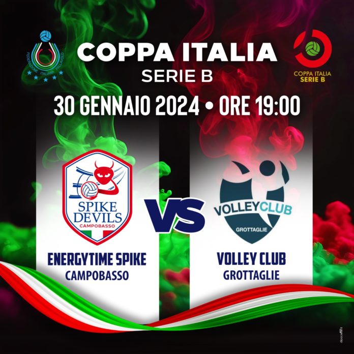 Volley, EnergyTime Spike Devils, contro Grottaglie parte l’avventura di Coppa Italia per il club pallavolistico campobassano