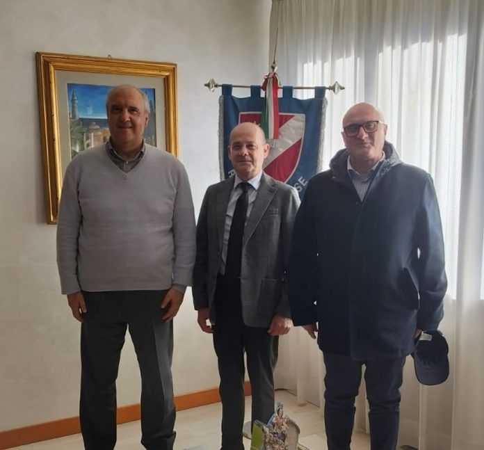 Il presidente del CSV Massaro e i consiglieri Petrecca e D’Apice incontrano il presidente del consiglio regionale Pallante