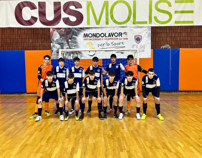Calcio a 5, under 19, i giovani del Cus Molise superano 7 a 2 il Real Dem