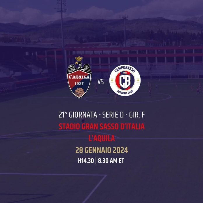 Calcio, Serie D, polverizzati i 500 tagliandi per la tifoseria campobassana in vista del big match di L’Aquila. Termoli in cerca del tris a Riano
