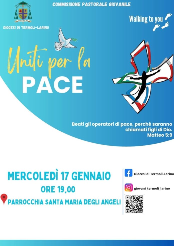 A Termoli la Croce della pace fa tappa in Molise insieme ai giovani