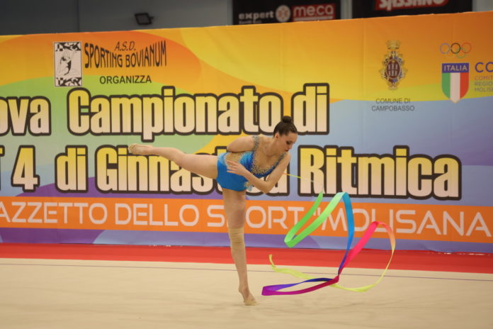 Ginnastica Ritmica, Campobasso applaude le siciliane della Fenix. Bel settimo posto per lo Sporting Bovianum