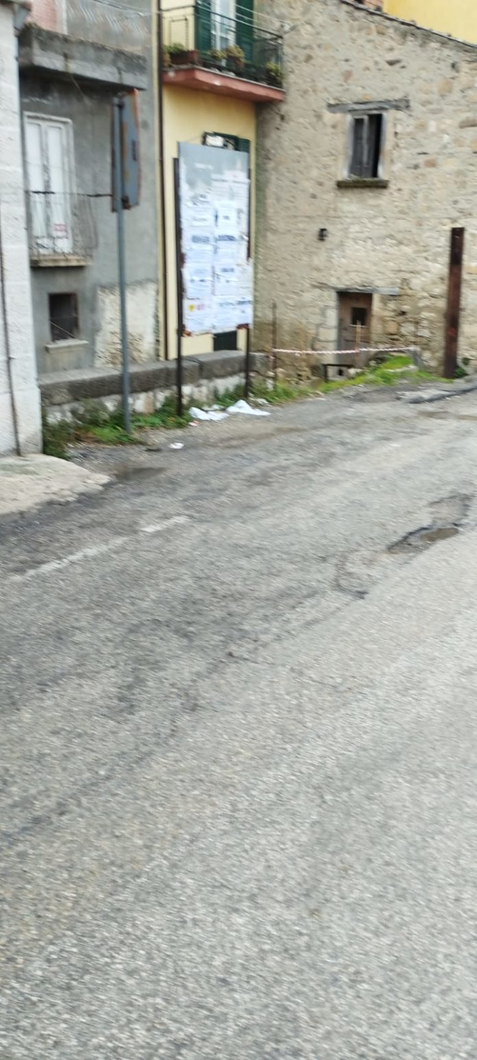 Stato di manutenzione di via Trignina, il Comune di Trivento chiede l’intervento urgente alla Provincia