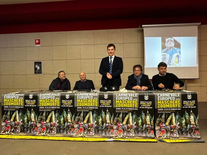 Tutto pronto per la II edizione del Carnevale europeo delle maschere zoomorfe