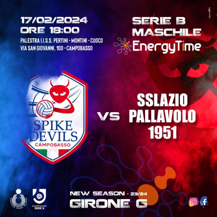 Volley, Serie B, EnergyTime Spike Devils, sfida bivio con la Lazio. Al ‘Montini’ arriva il profondo roster dei biancocelesti
