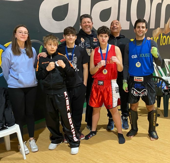 Kick Boxing, Cus Molise risultati positivi nella gara di Roma