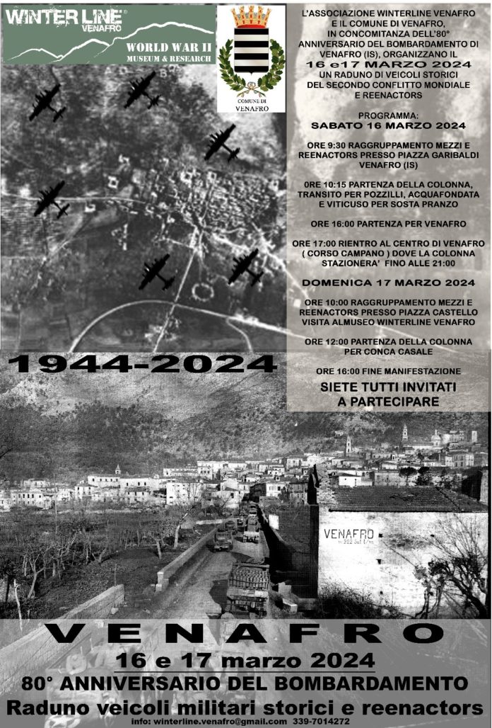 Venafro 1944/2024: torna il Raduno Winterline