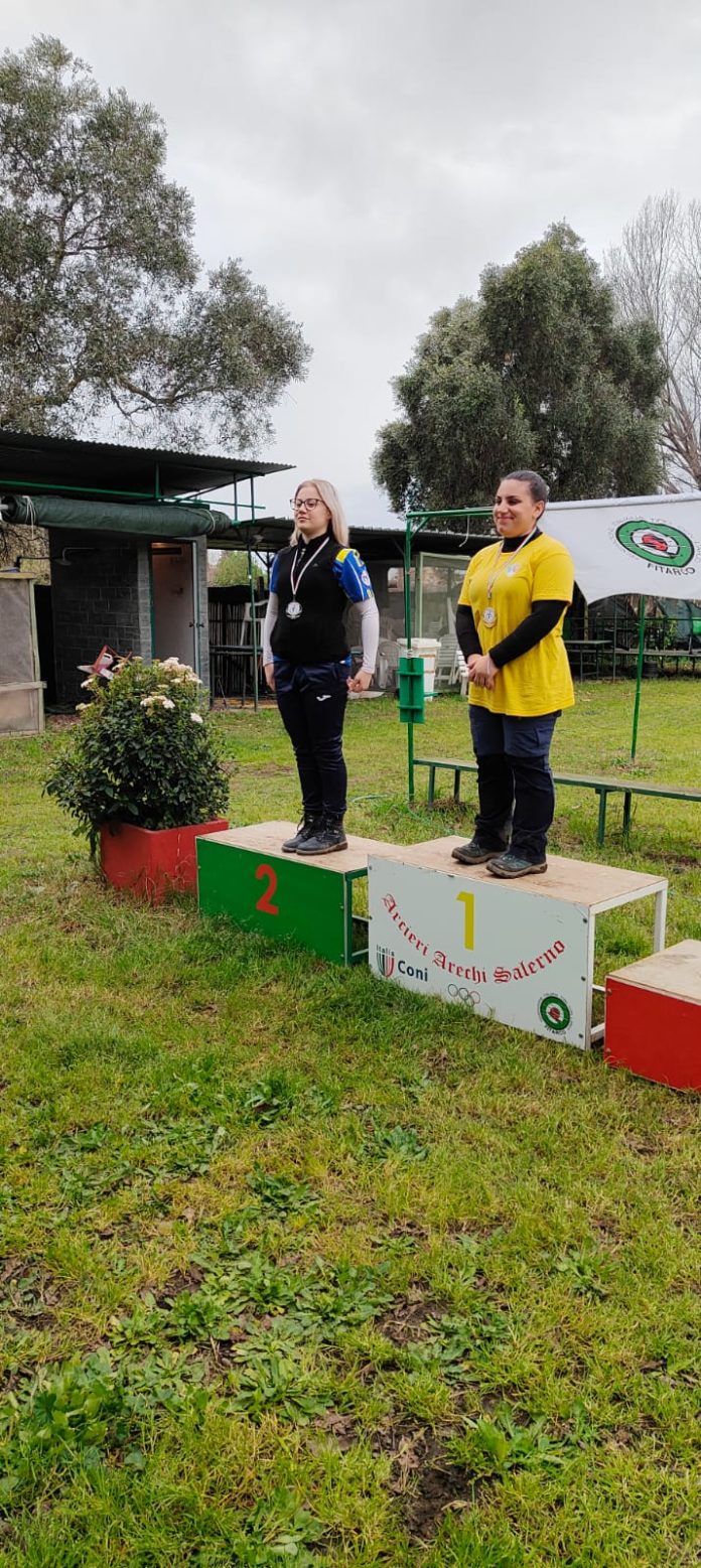 Gara interregionale di tiro con l’arco a Salerno, la Pegasus di Trivento ancora una volta sul podio: oro per Del Castello, argento per Griguoli