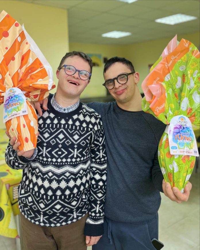 Terza edizione con le uova di Pasqua solidali della Cooperativa Lai