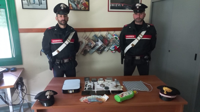 Spaccio di hashish, i carabinieri arrestano un giovane venafrano hashish