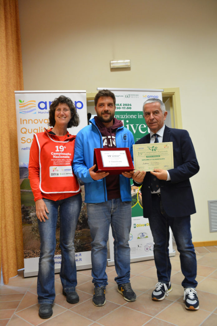 Campionato Nazionale di Potatura dell’olivo a vaso policonico “Forbici d’oro” terzo posto per il Molise