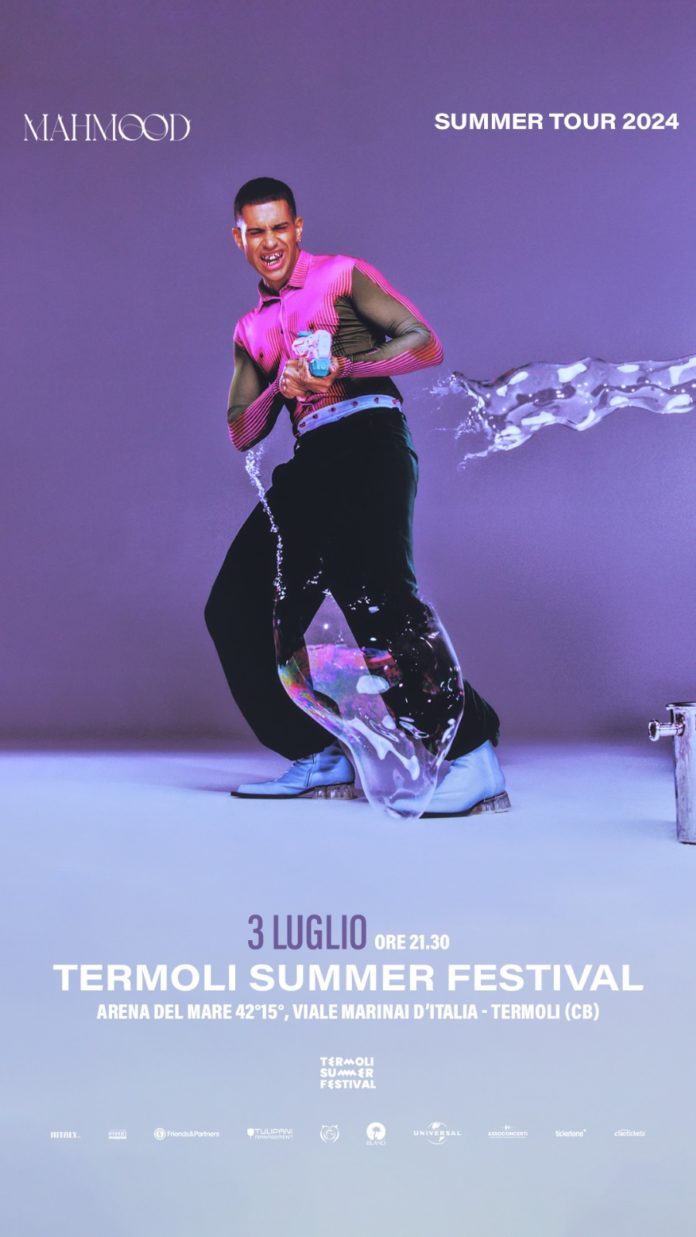 A Termoli il 3 luglio Mahmood in concerto