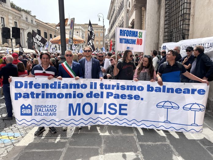 Il Comune di Termoli sposa la protesta dei balneatori a Roma