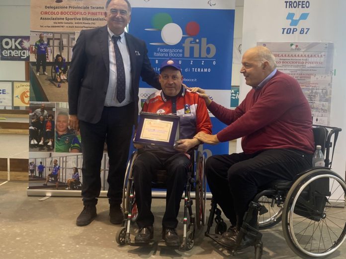 Bocce Paralimpiche Sitting, il molisano Mauro Piacente si impone a Pineto