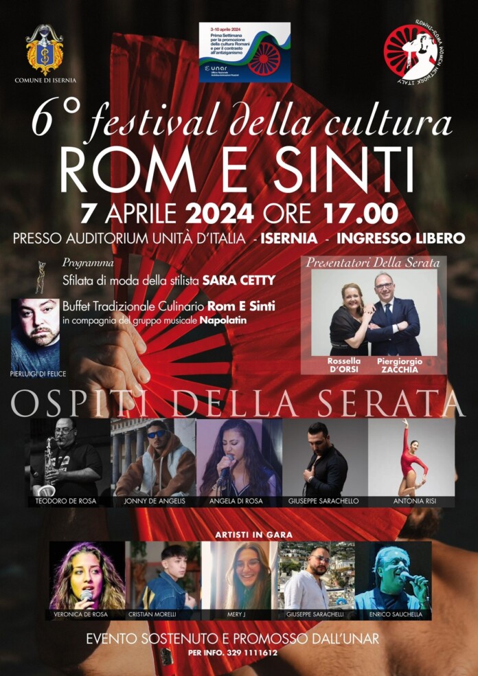 Festival della Cultura Rom e Sinti: a Isernia conto alla rovescia per la sesta edizione