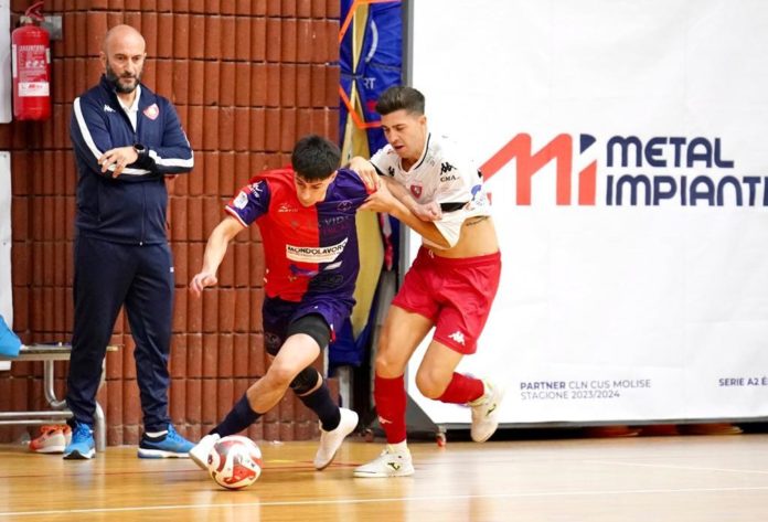 Calcio a 5, A2 élite, Cln Cus Molise domani arriva il Manfredonia. Triglia: “Squadra di grande valore, ma cercheremo il bottino pieno”