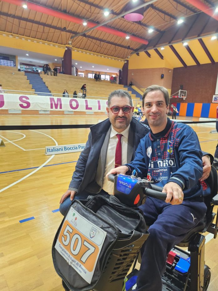 Boccia Paralimpica, Samuele Tullo e Mariella Procaccini a Roma al Trofeo ‘Giulio Marchetti’