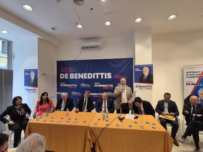 Campobasso, presentata la lista di Fratelli d’Italia. Roberti: “Uffici regionali all’ex Hotel Roxy”