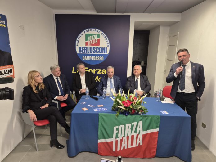 Gasparri e Lotito in Molise a sostegno dei candidati di Forza Italia