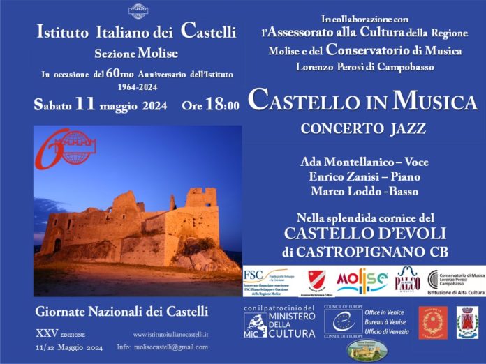 Giornate nazionali dei castelli: serata jazz a Castropignano