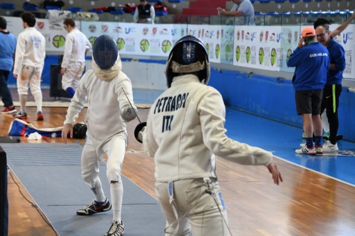 Campionati nazionali universitari, la scherma irrompe al PalaSabetta di Termoli. Nella spada successi per Chiarolanza (Cus Napoli) al maschile e De Piccoli (Cus Torino) in rosa