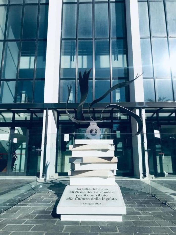 Larino, inaugurato il Monumento ai valori dell’Arma dei carabinieri