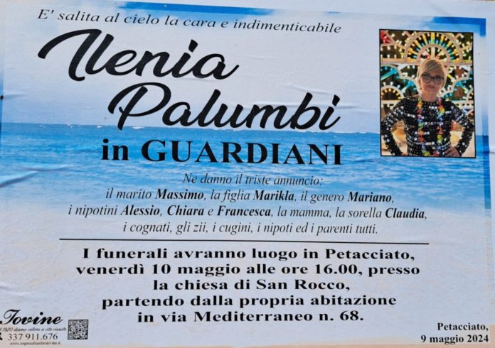 Un male terribile ha spento il sorriso di Ilenia