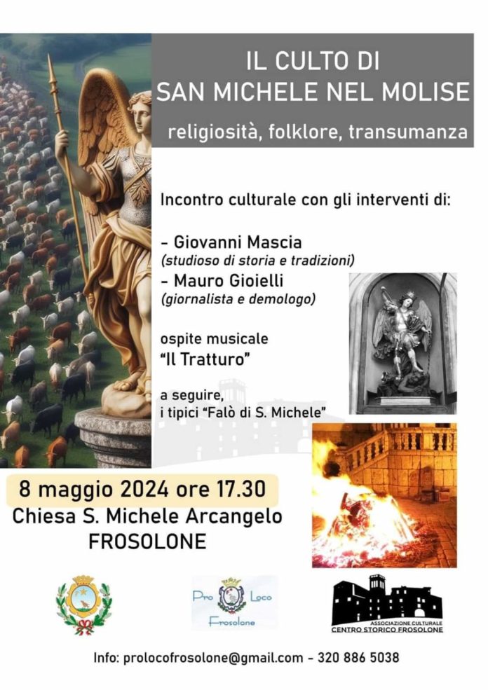 Frosolone, tutto pronto per la festa dell’Arcangelo Michele: ecco il programma frosolone arcangelo michele