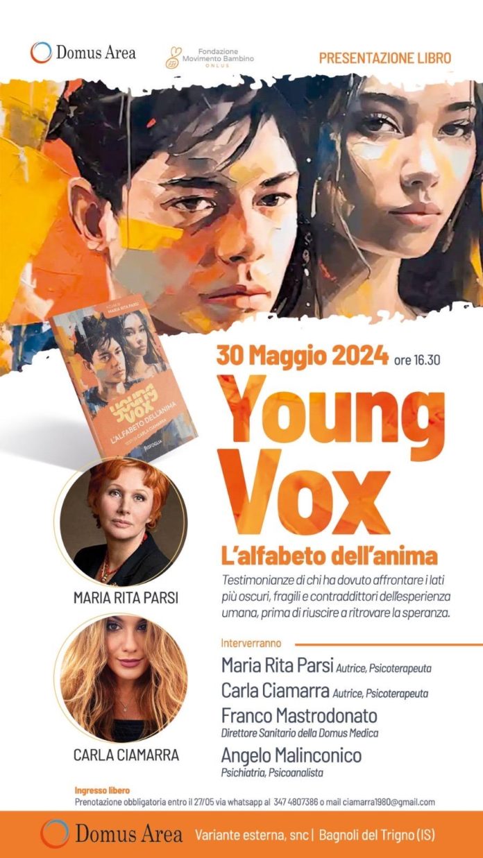 Domus Area, Bagnoli del Trigno: giovedì la presentazione del libro “L’ alfabeto dell’anima”