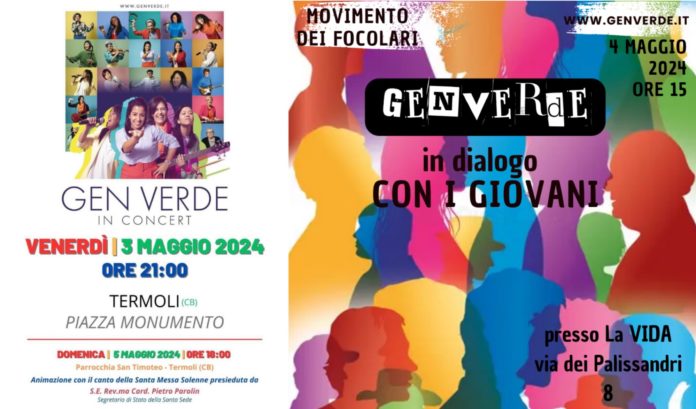 Il gruppo internazionale Gen Verde a Termoli.