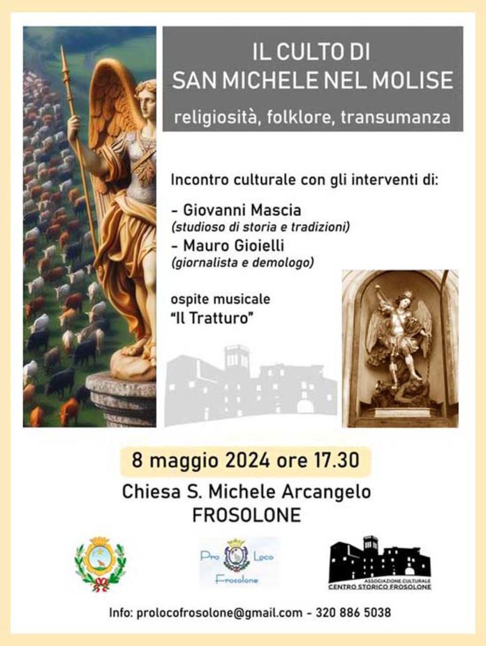 Frosolone: un convegno, i tradizionali falò e i canti della transumanza san michele frosolone