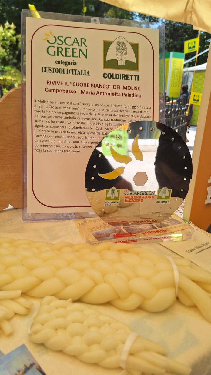 Oscare green Coldiretti, secondo posto nazionale per Maria Antonietta Paladino nella categoria “Custodi d’Italia”