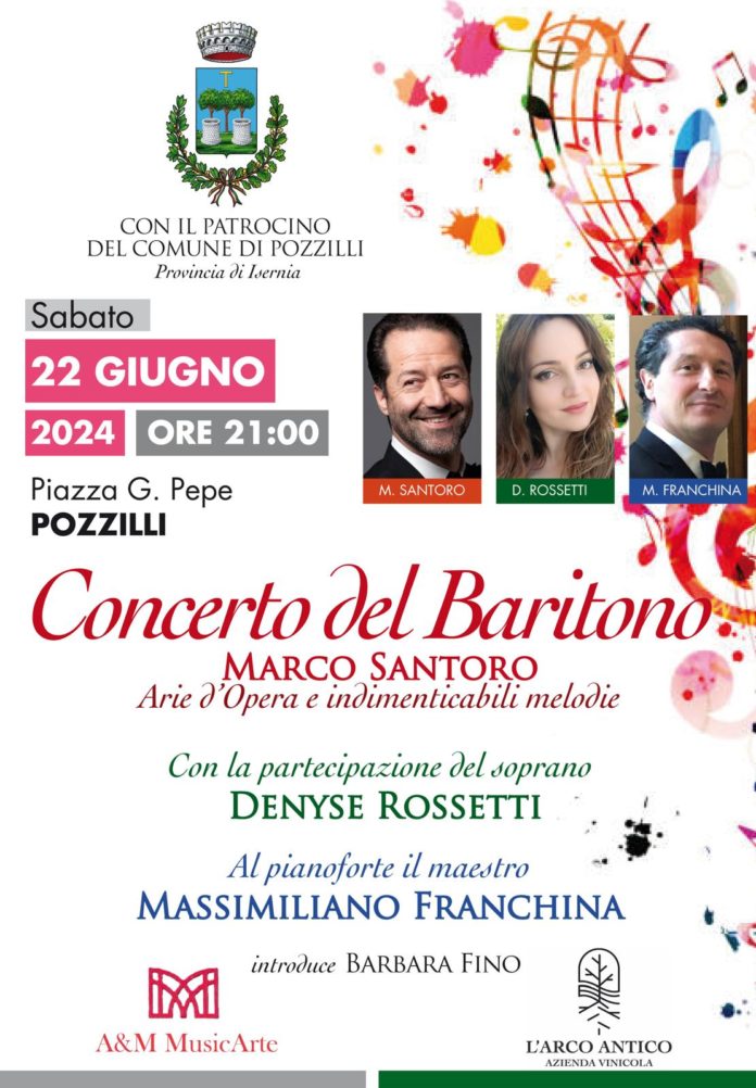Musica a Pozzilli: Marco Santoro in Molise per festeggiare 30 anni della sua carriera