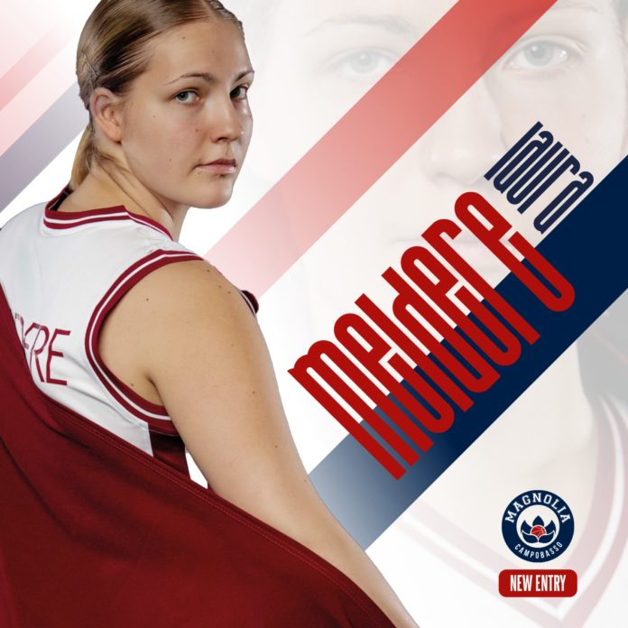 Basket, la Molisana Magnolia, la Lettonia abbraccia i colori rossoblù grazie a Laura Meldere. La filosofia di gioco della ex Venezia: «Amo lavorare per la squadra e farmi sentire a rimbalzo. Darò tutta me stessa»