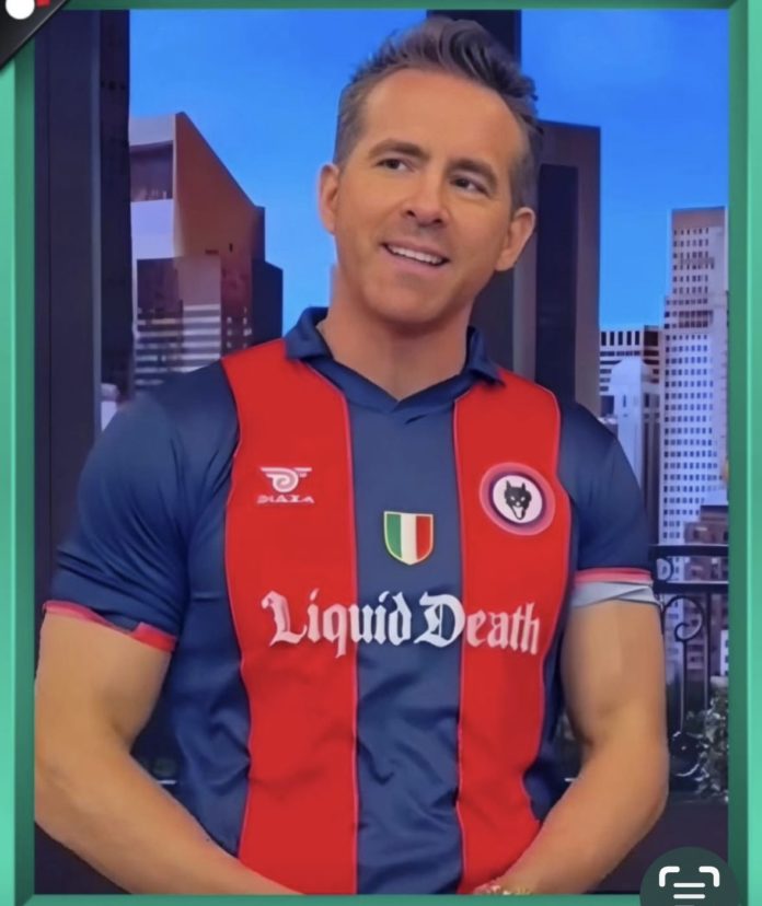Calcio, boom social per la presentazione della nuova maglia del Campobasso indossata da Ryan Reynolds. Giovedì prima uscita amichevole per i lupi