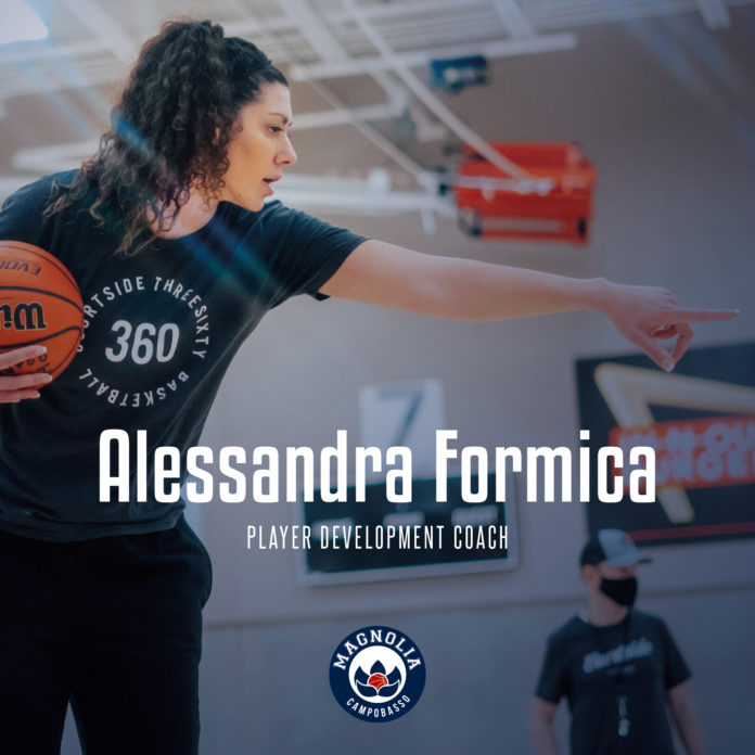 Basket, A1, la Molisana Magnolia, Alessandra Formica nuovo membro dello staff tecnico