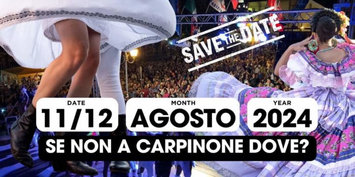 Tutto pronto per la XXII edizione del Festival Internazionale del Folklore di Carpinone Festival Internazionale del Folklore di Carpinone