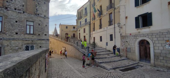 Successo per la dodicesima Giornata ecologica della Congeav. Il centro storico di Trivento tirato a lucido