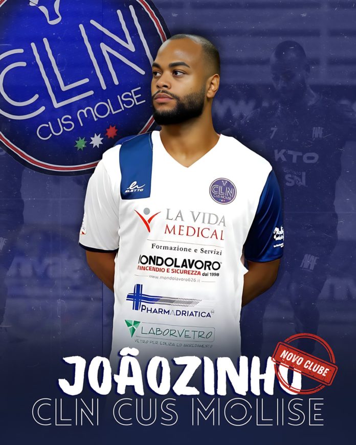 Calcio a 5, Circolo La Nebbia Cus Molise, arriva Joãozinho