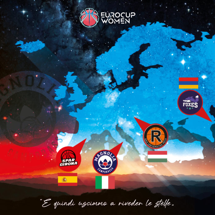 Basket, la Molisana Magnolia, rossoblù nel girone L di Eurocup con due big europee. I #fioridacciaio affronteranno le iberiche del Girona (semifinalista nella scorsa edizione) e le blasonate magiare del Pecs