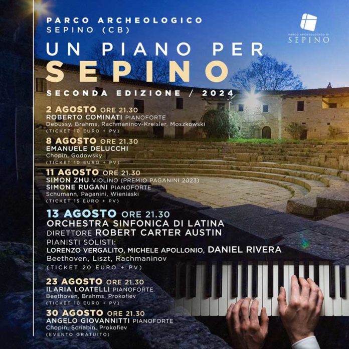 La grande musica nei parchi archeologici di Sepino e Pietrabbondante