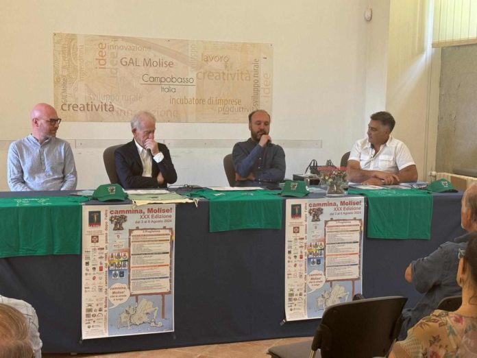 Presentata la 30esima edizione di Cammina Molise, si torna a Duronia dove tutto è cominciato