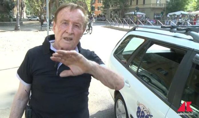 Da Bagnoli a Roma: Giuseppe Finamore, a 88 anni è il tassista più anziano della capitale