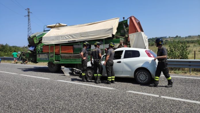 Incidente sulla Bifernina, grave il giovane automobilista: ricoverato a Bari in prognosi riservata